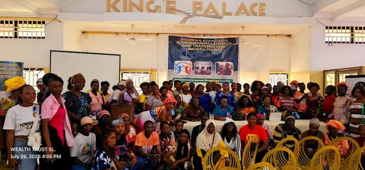 A full hall of women